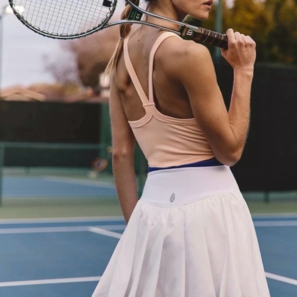 Free People Movement White Swing of Things Skirt/Skort, NWOT, Women’s Multiple - Picture 3 of 16